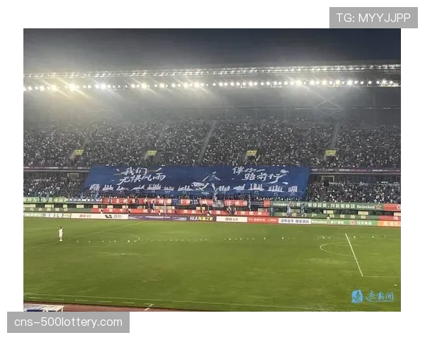 博洛尼亚主场南看台为去世的百岁球迷默哀并展示巨型横幅